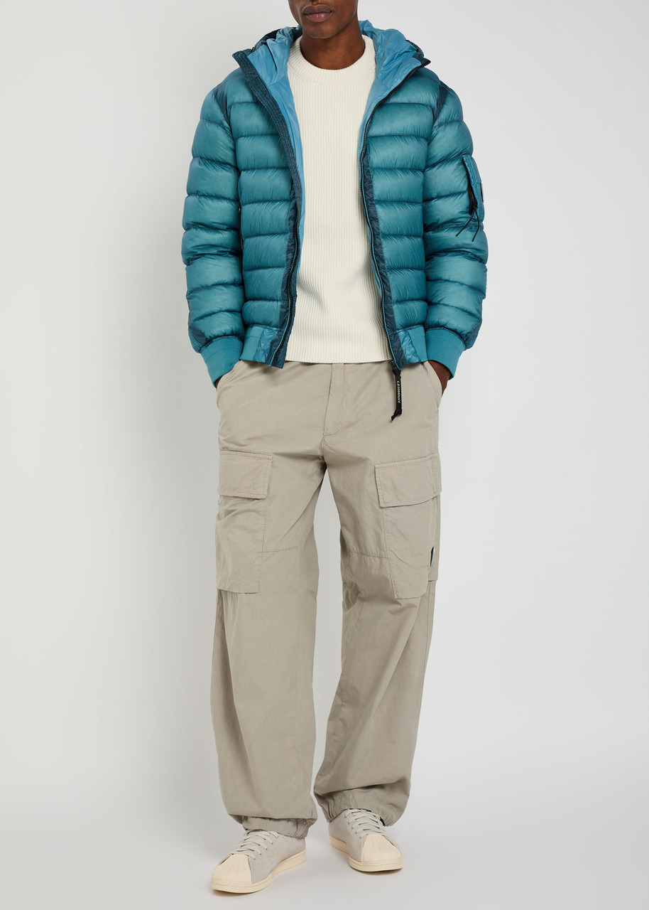 C.P. Company Microreps Cotton Cargo Trousers - 4