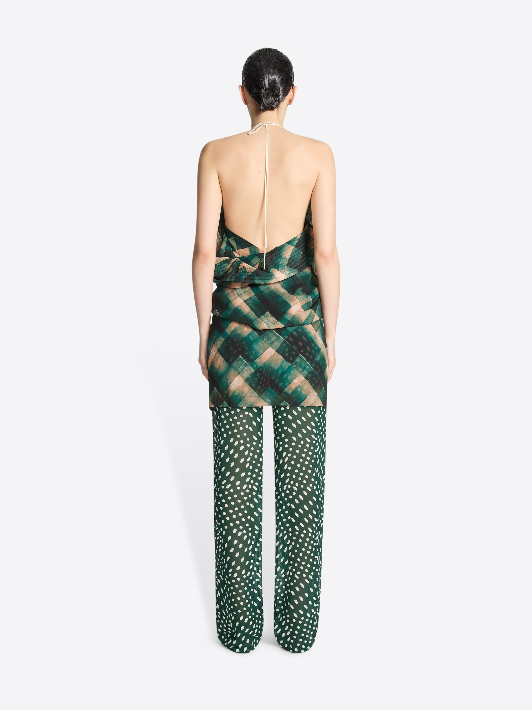 PRINTED SKIRT PANTS - 4