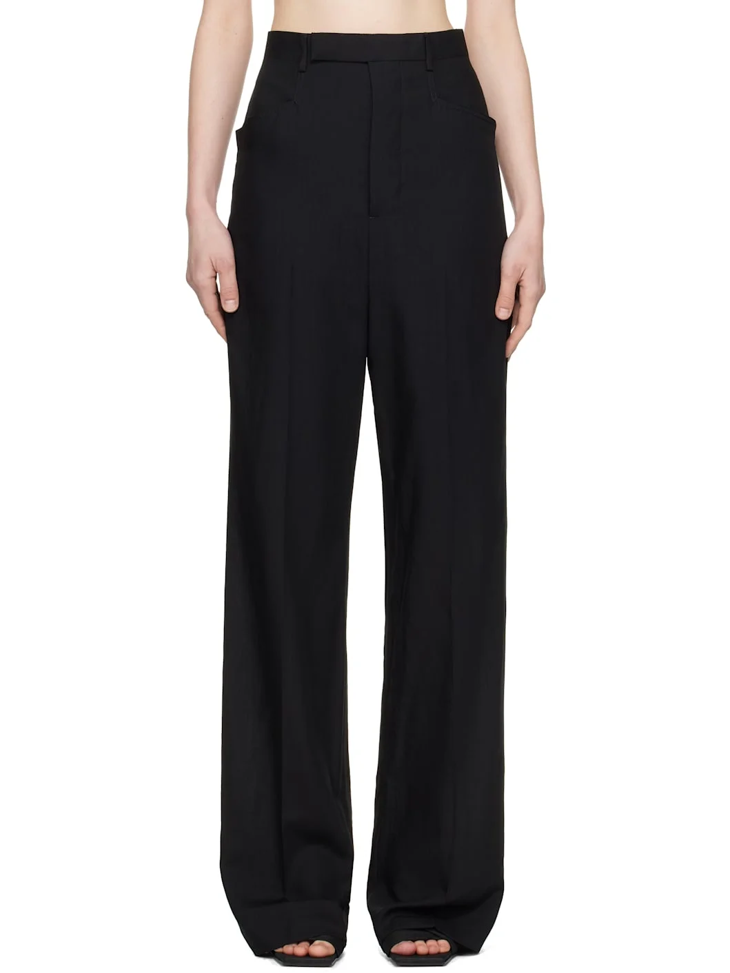 Black Hollywood Mastadon Trousers - 1