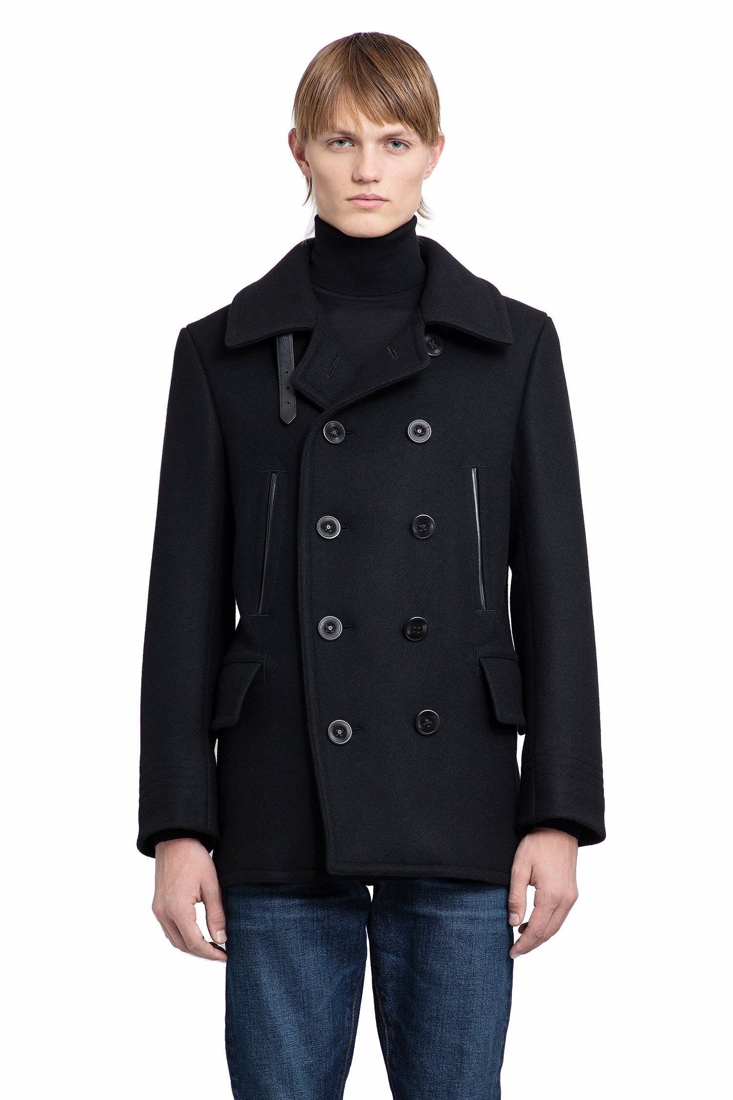 Japanese-Melton-Peacoat - 1