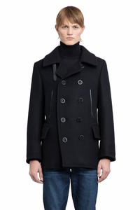 TOM FORD Japanese-Melton-Peacoat | antonioli | REVERSIBLE