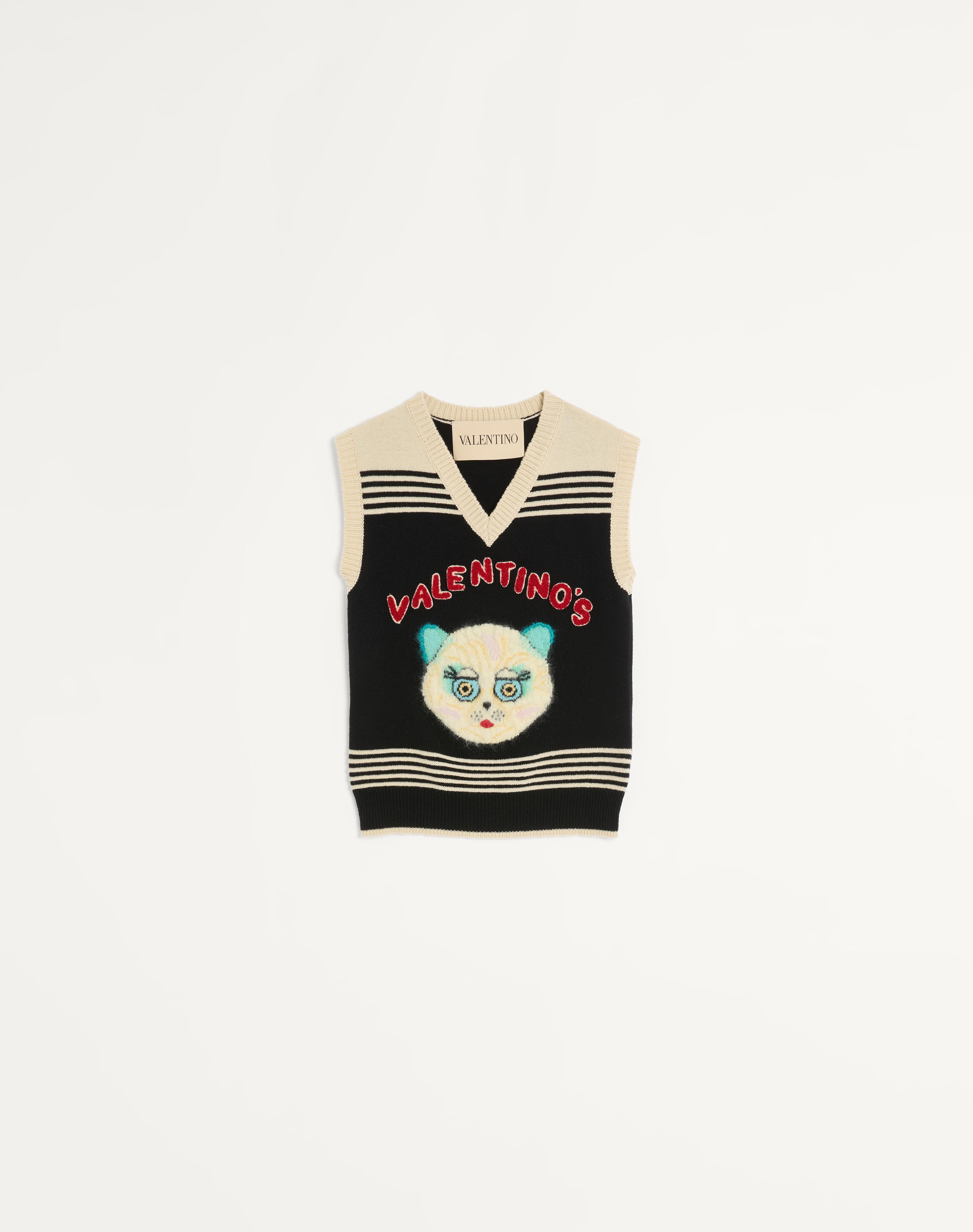 LE CHAT DE LA MAISON EMBROIDERED GILET - 1