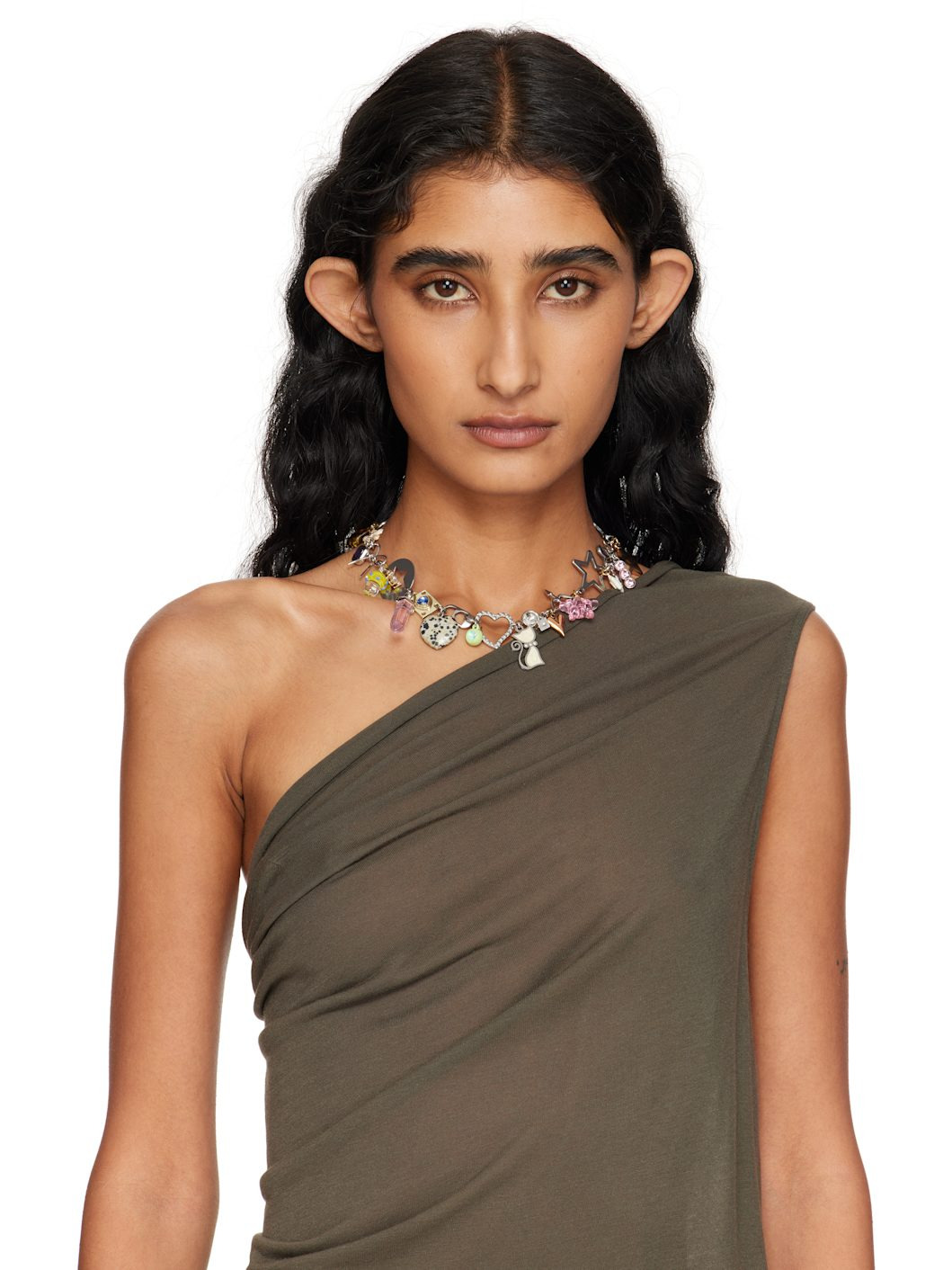 Rosy Charm Necklace - 2