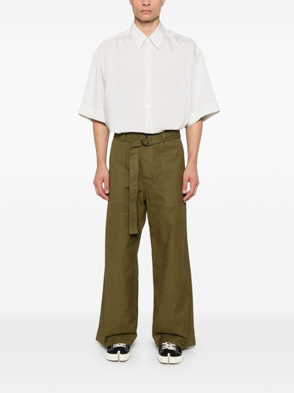 belted trousers - 2