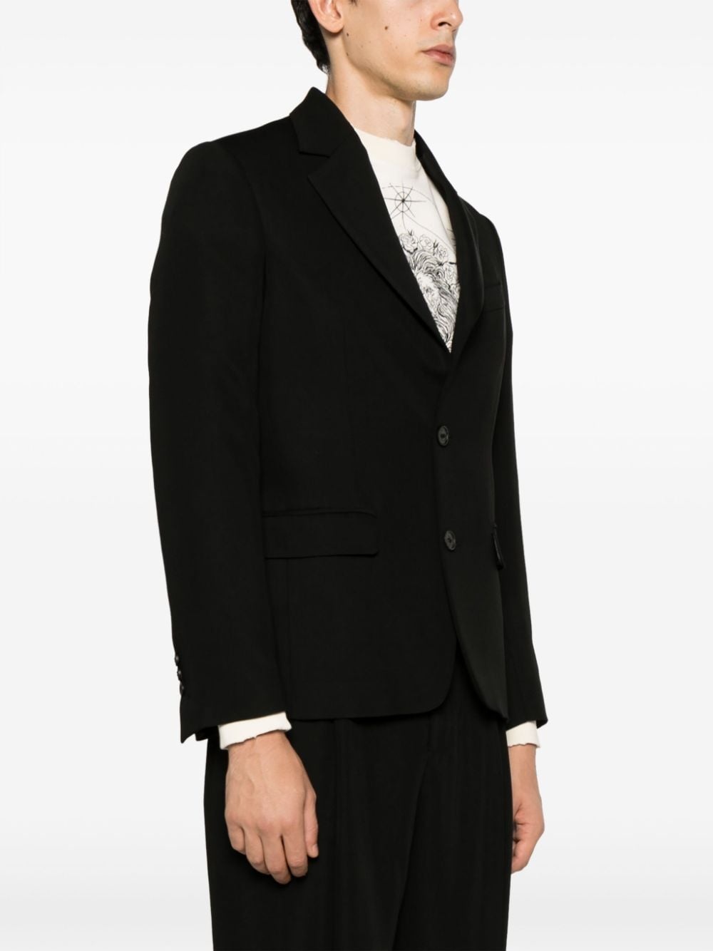 single-breasted blazer - 3