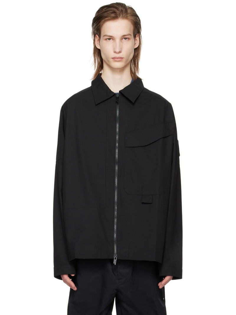 Black Zip Jacket - 1