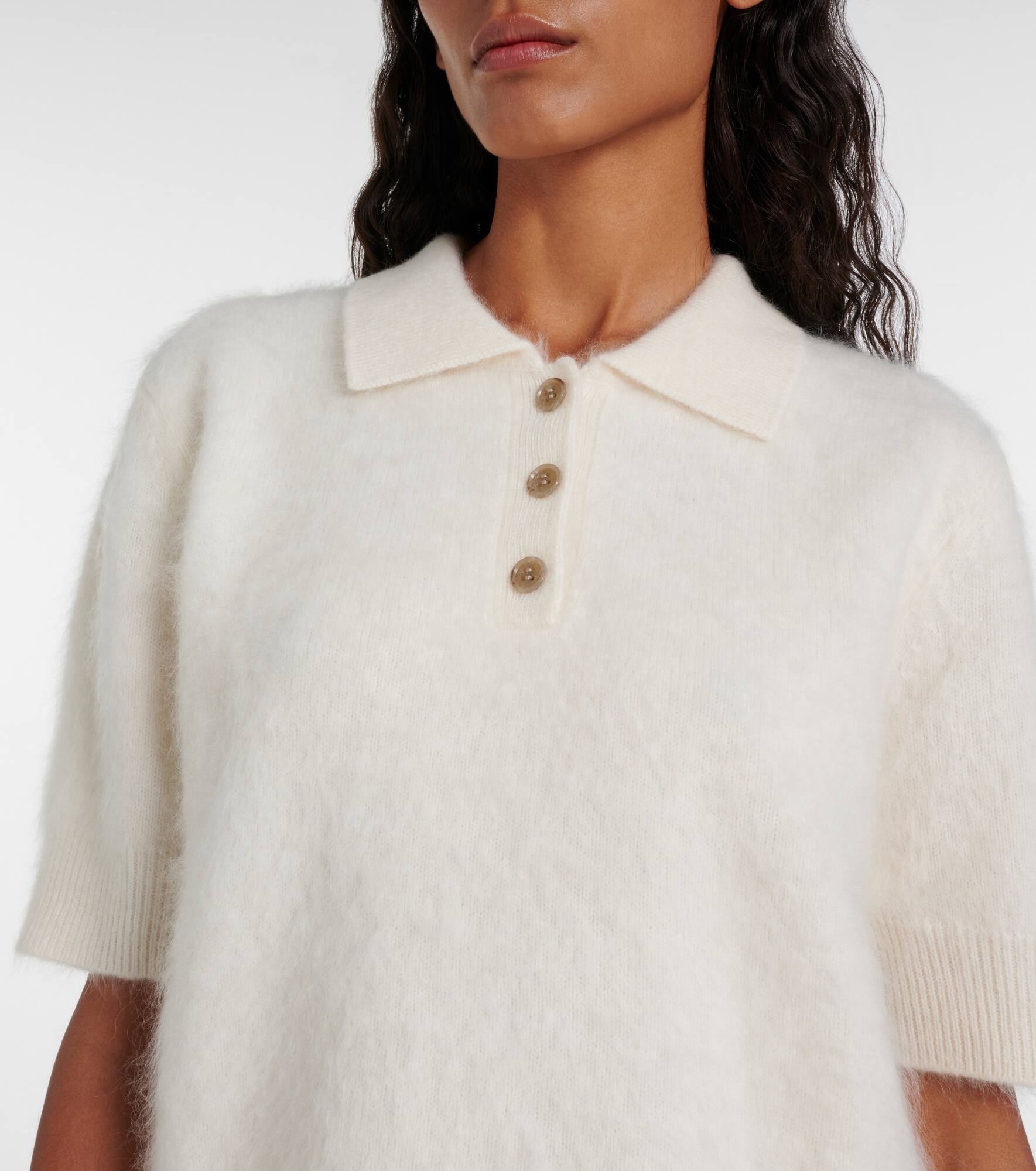 Carolyn knitted cashmere top - 4