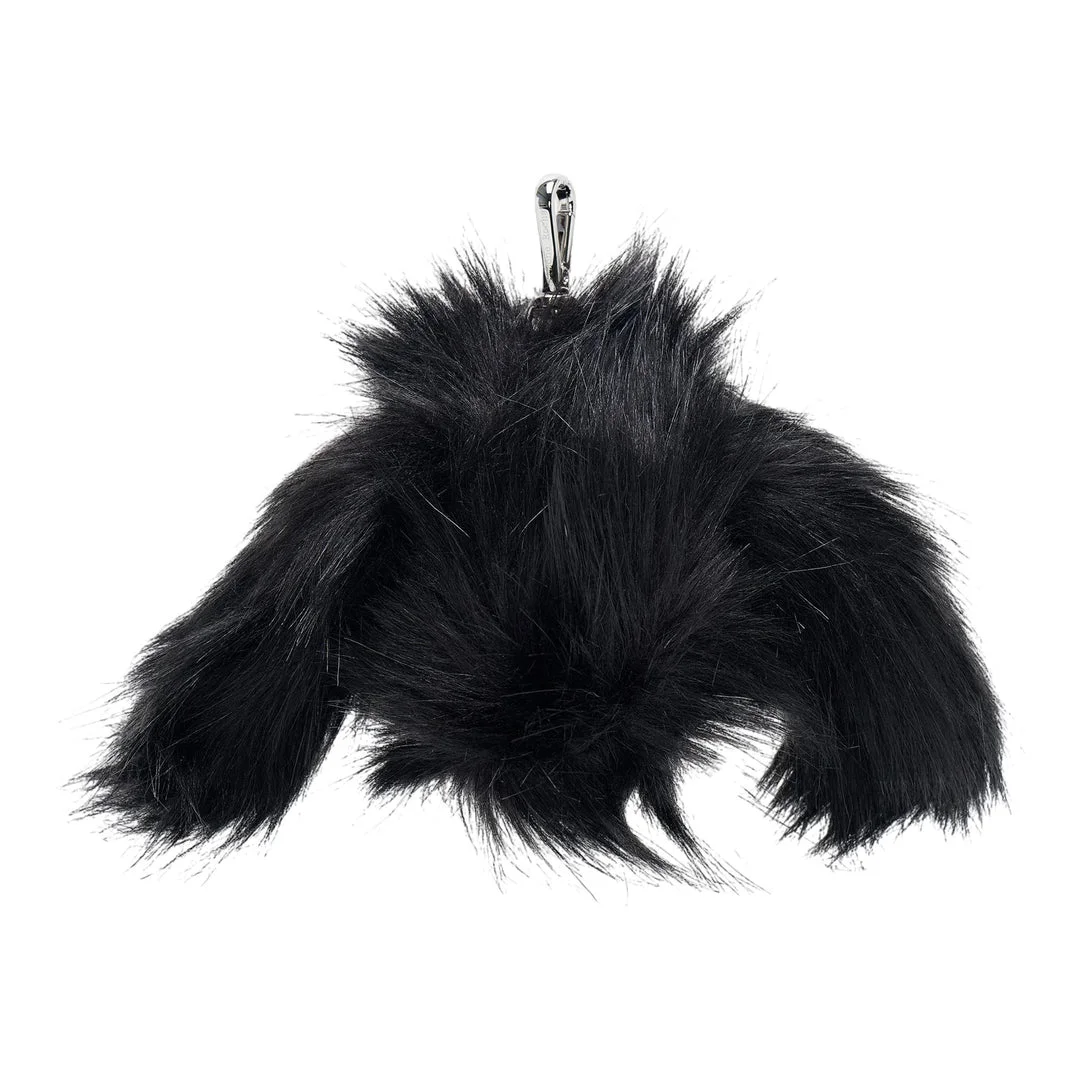 Faux Fur Hare Coin Purse Bag Charm - 1
