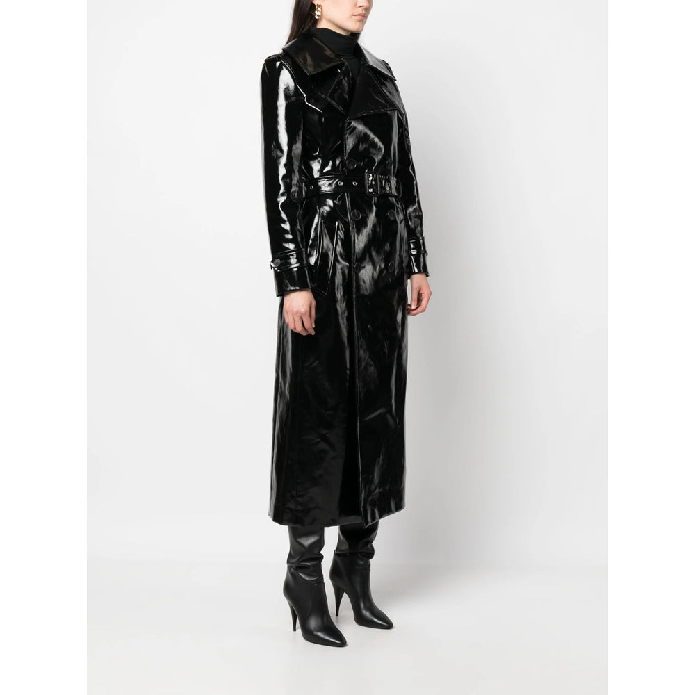Saint Laurent Black Coats - Double Breasted & Peacoats Women - 4