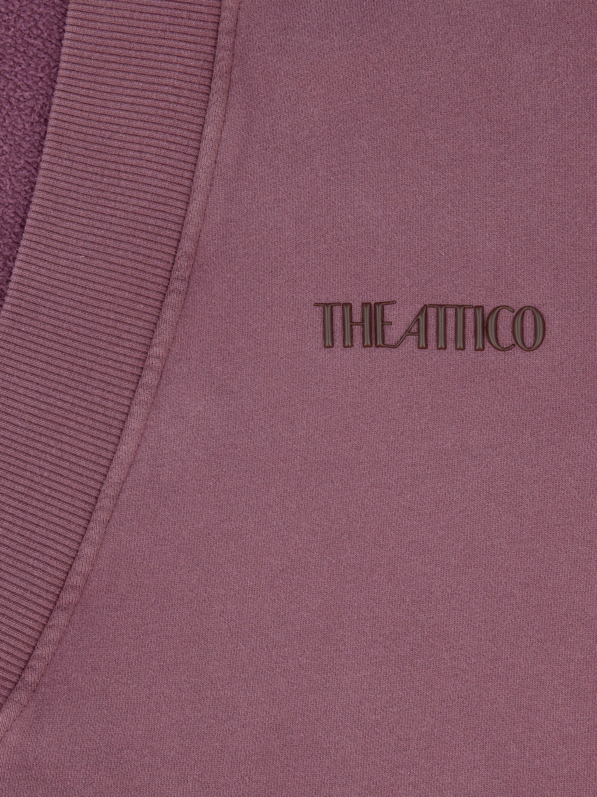 MAUVE FADE SWEATSHIRT - 4