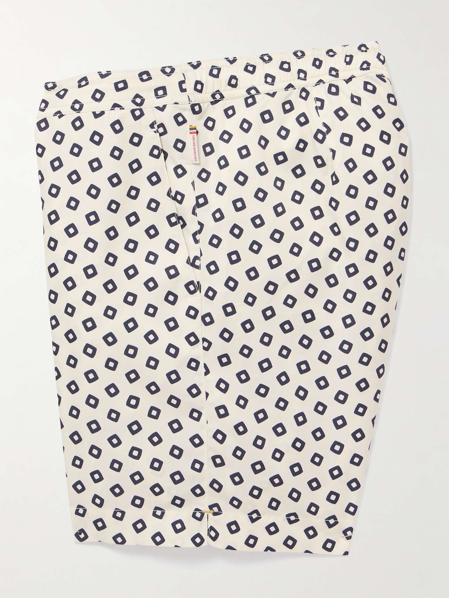 Bulldog Straight-Leg Mid-Length Printed Recycled Swim Shorts - 5