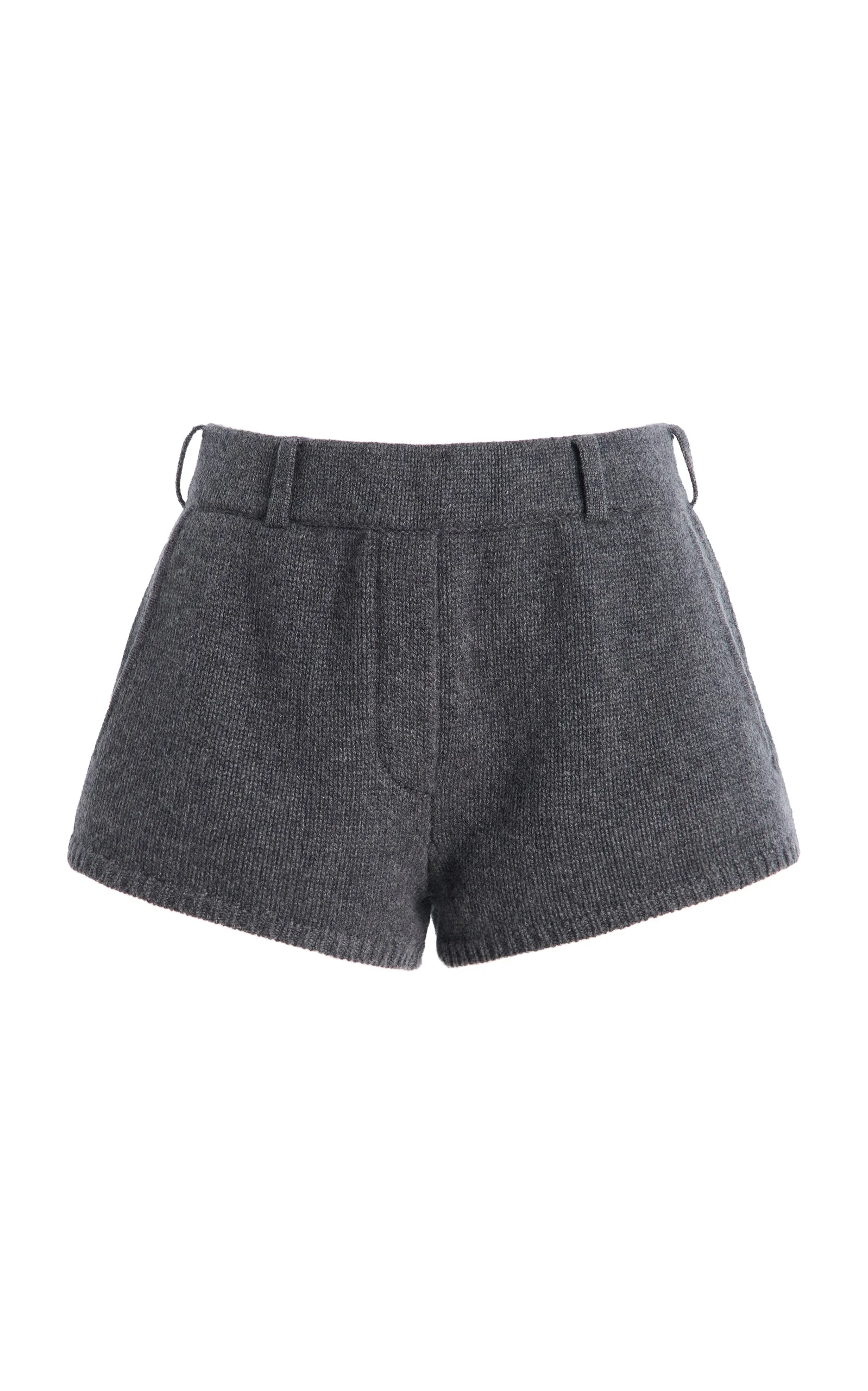 Annora Cashmere Shorts grey - 1