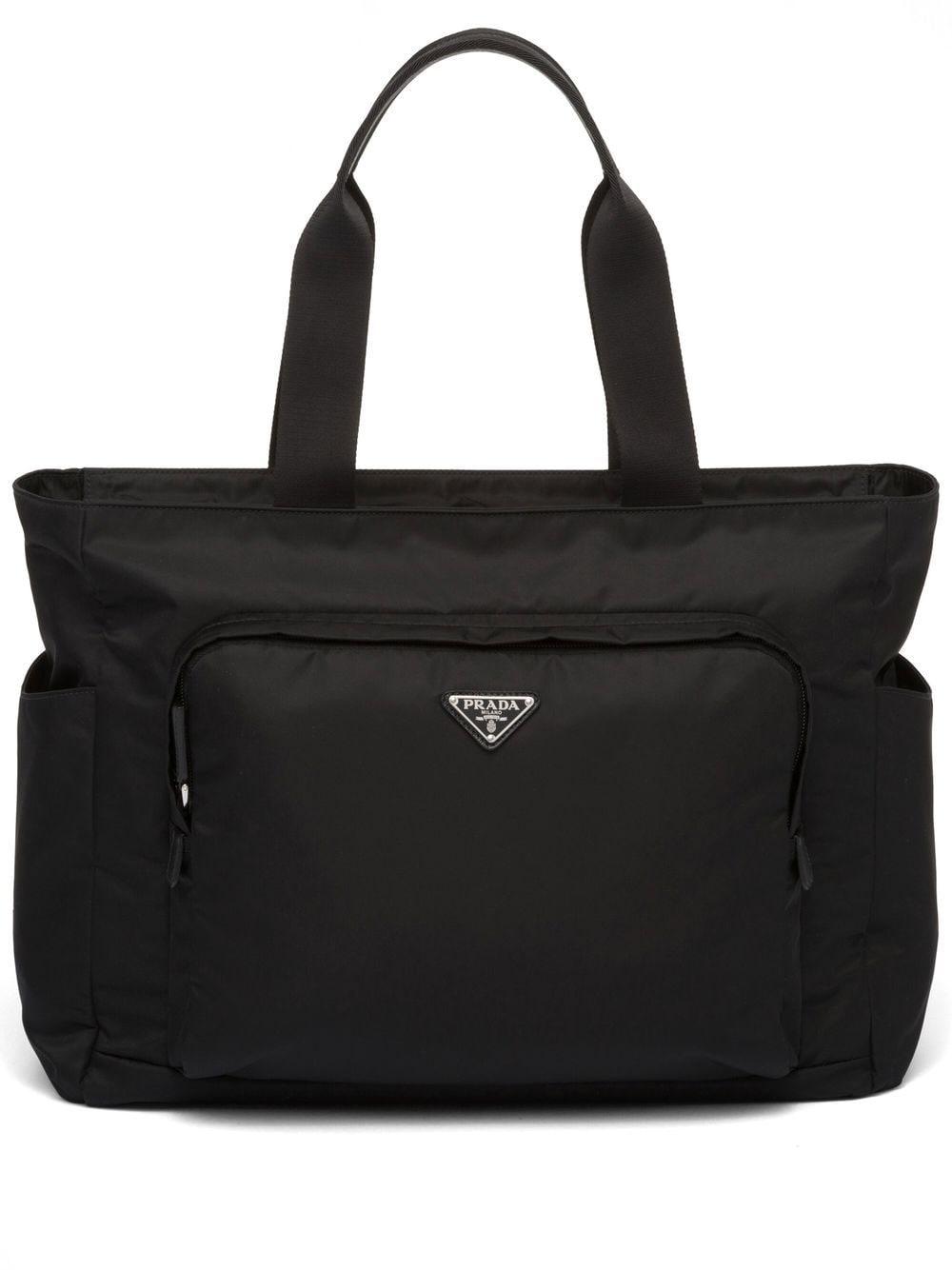 Saffiano leather recycled tote bag - 1