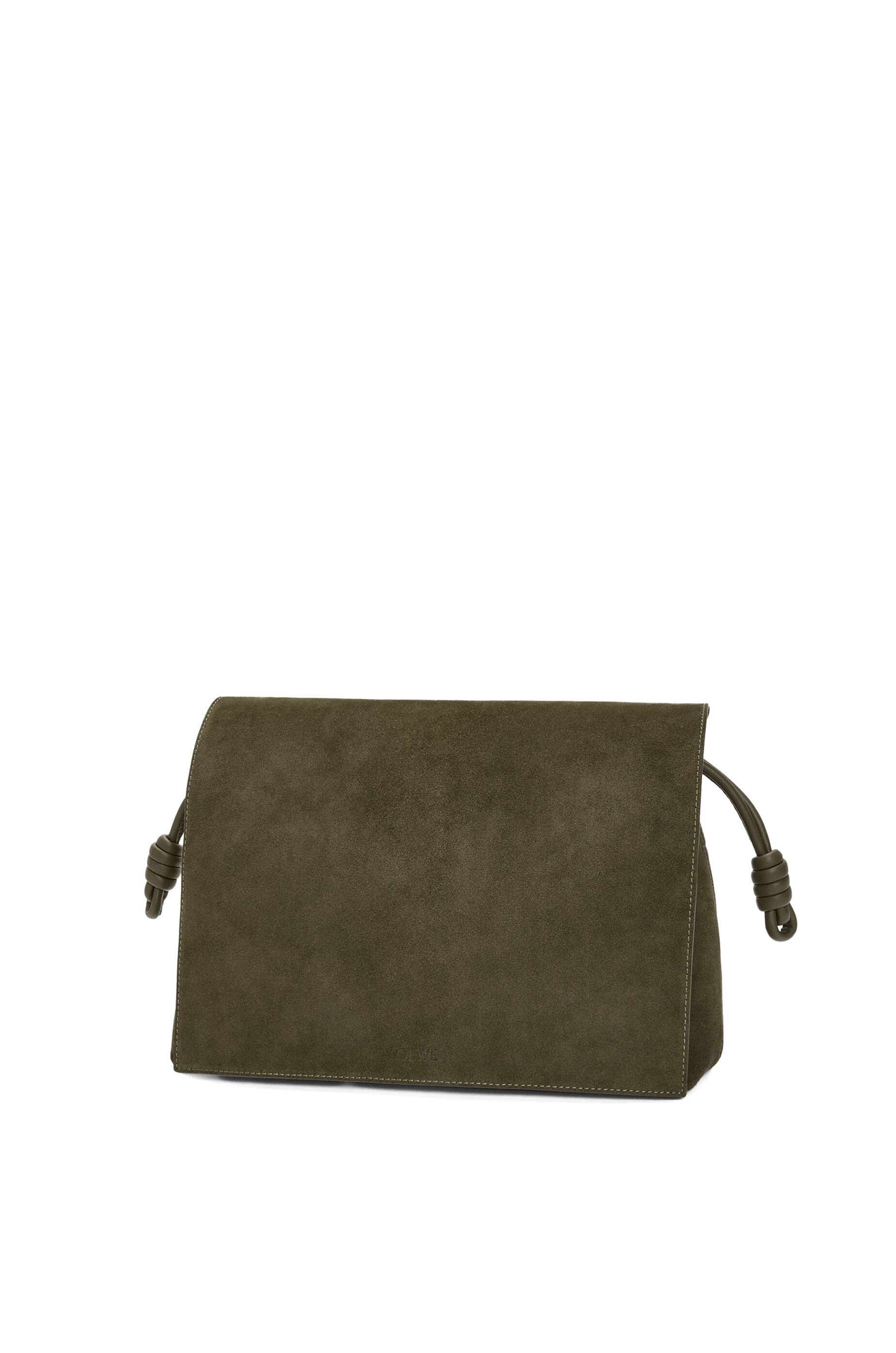 Flamenco satchel in suede calfskin - 2