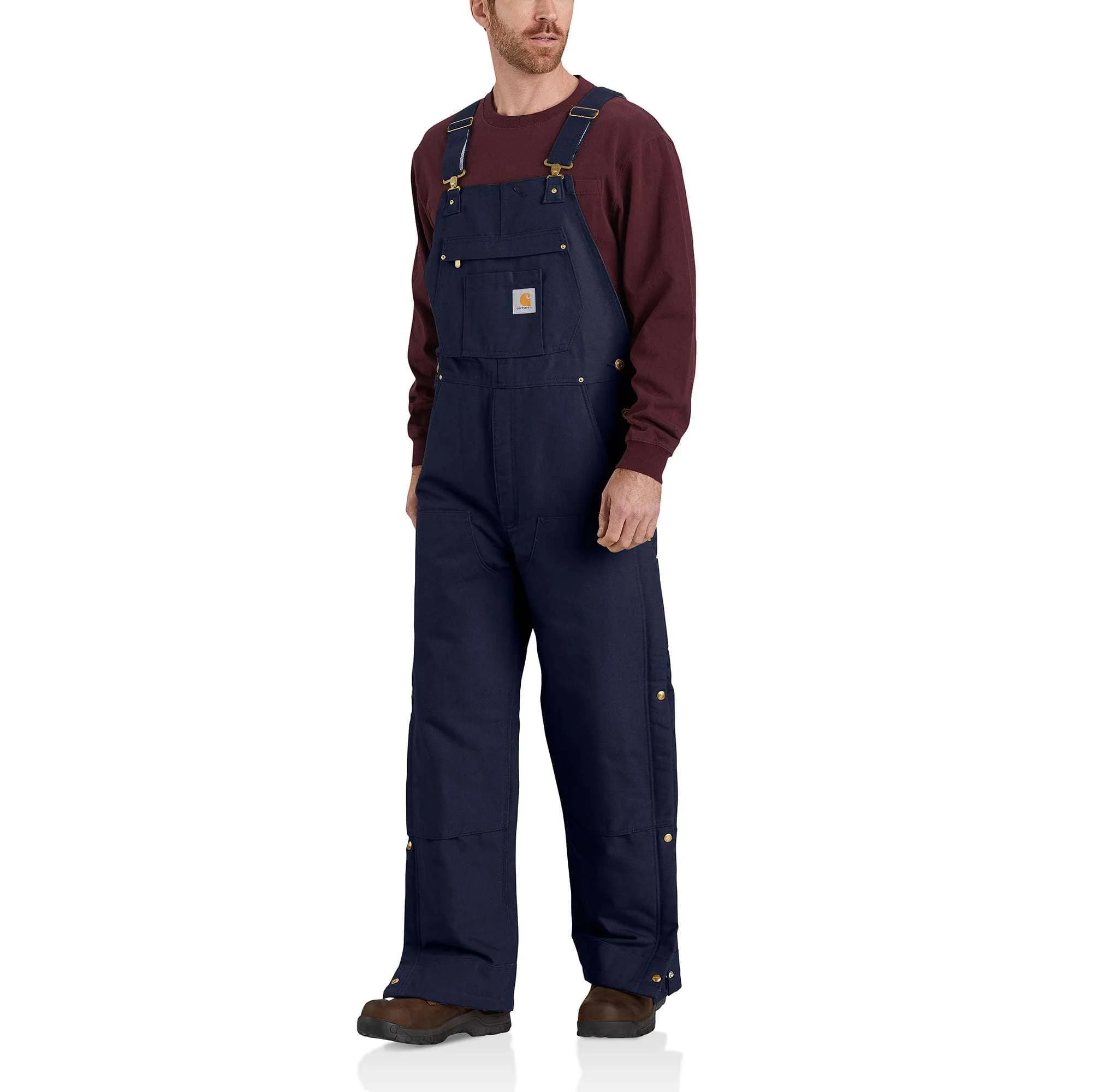 Firm Duck Insulated Bib Overall - 1