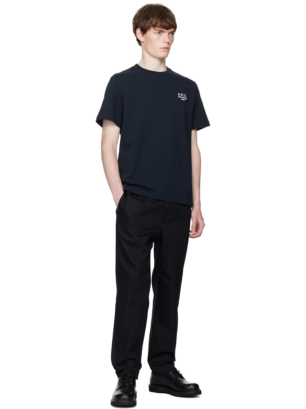 Navy Standard 'Rue Madame' T-shirt - 4