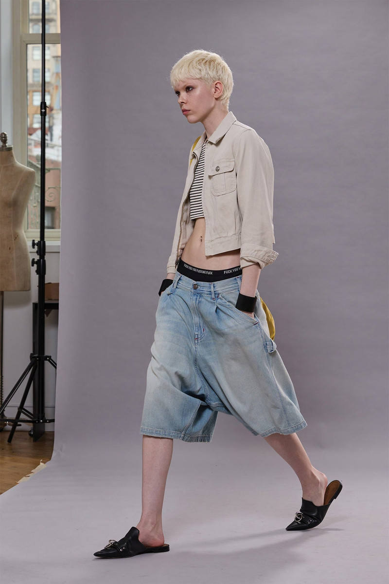 R13 CROPPED RIDER JACKET outlook