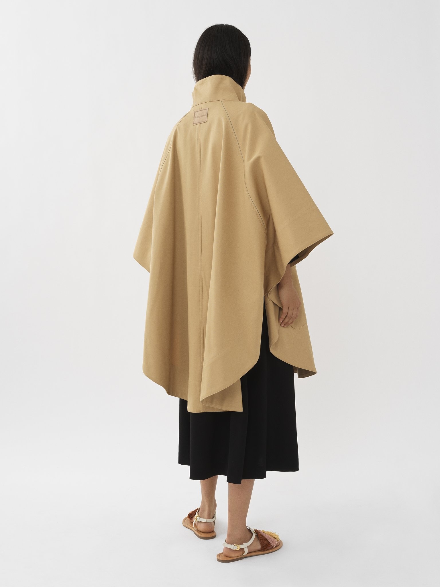 SINGLE-BREASTED CAPE - 5
