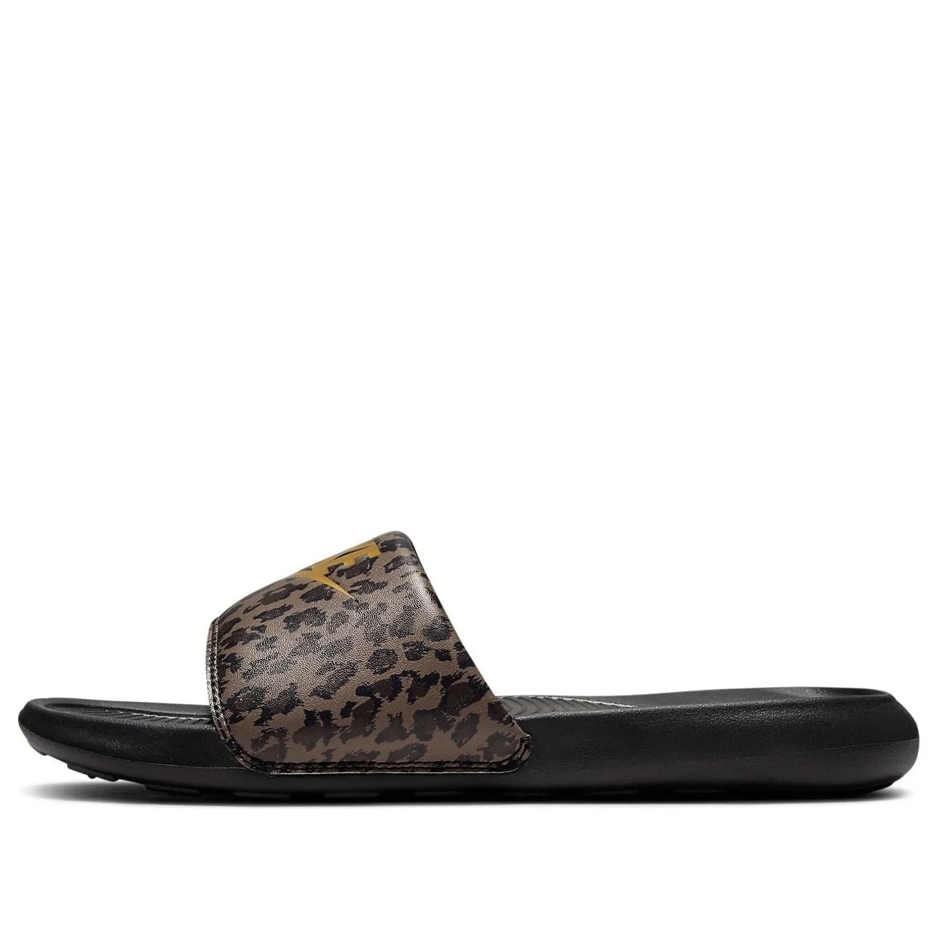 (WMNS) Nike Victori One Printed Slide 'Leopard - Archaeo Brown' CN9676-200 - 1