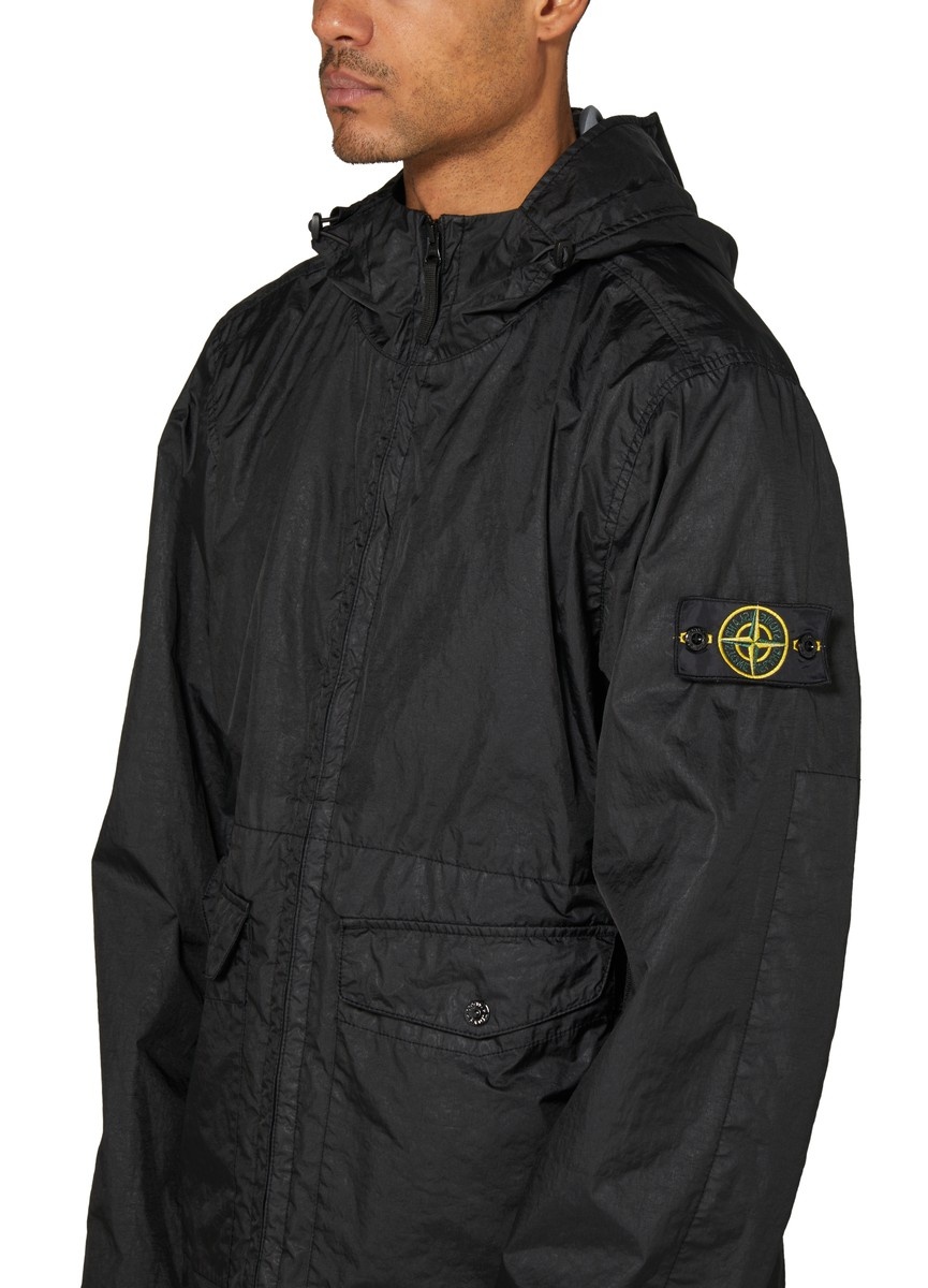 Jacket with logo patch - 4