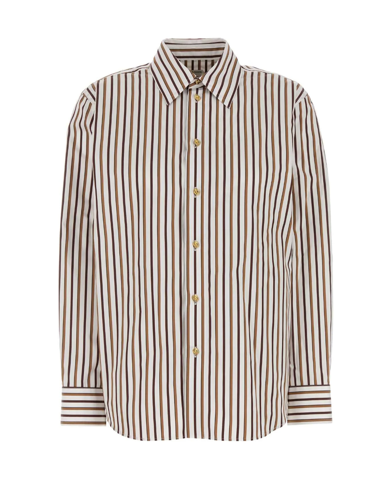 Embroidered Poplin Shirt - 1