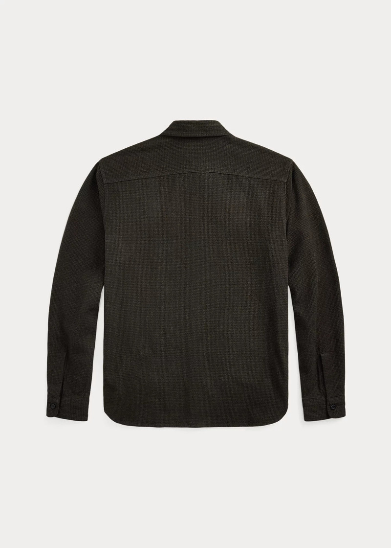 RRL by Ralph Lauren Micro-Plaid Brushed Workshirt outlook