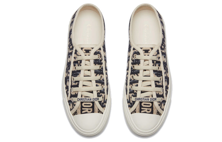 (WMNS) Dior Walk'N'Dior Oblique 'Navy Canvas' KCK211OBE_S56B - 4