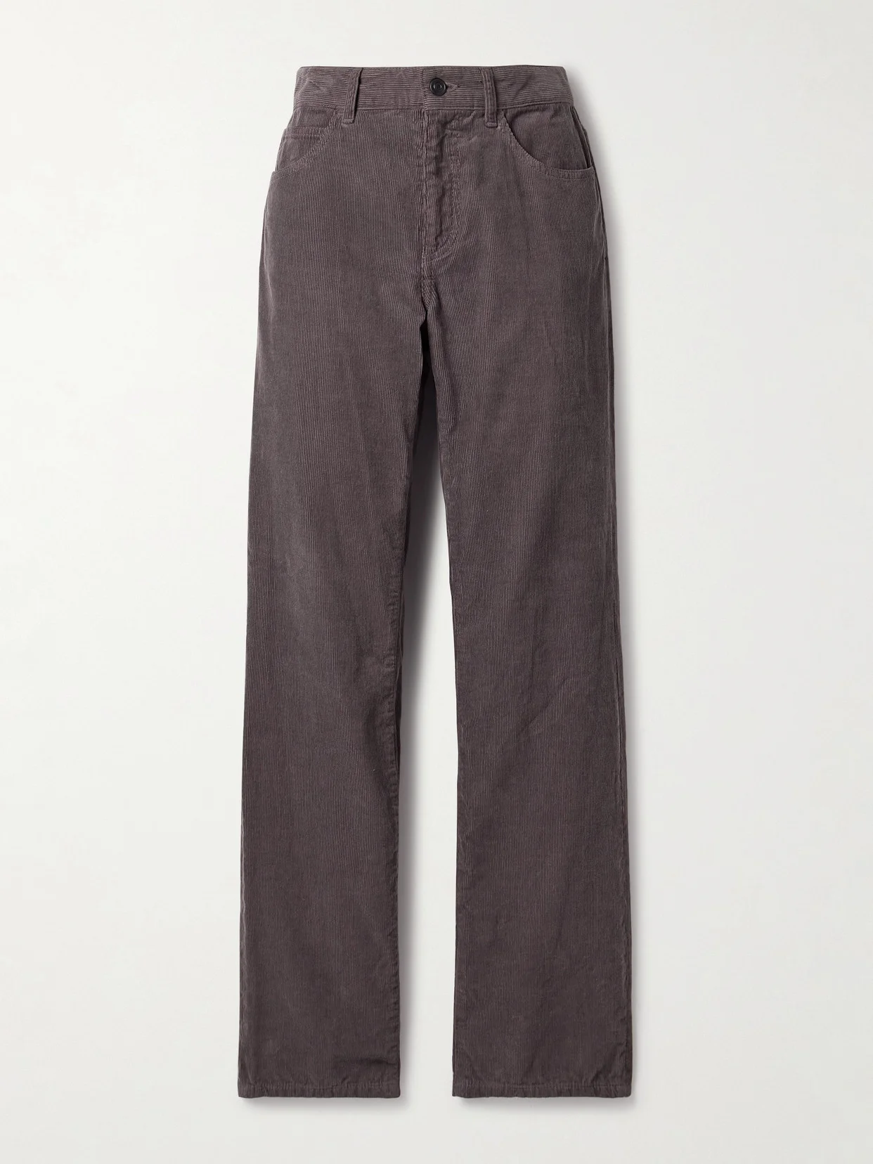 Carlyl Cotton-corduroy Straight-leg Pants - 1