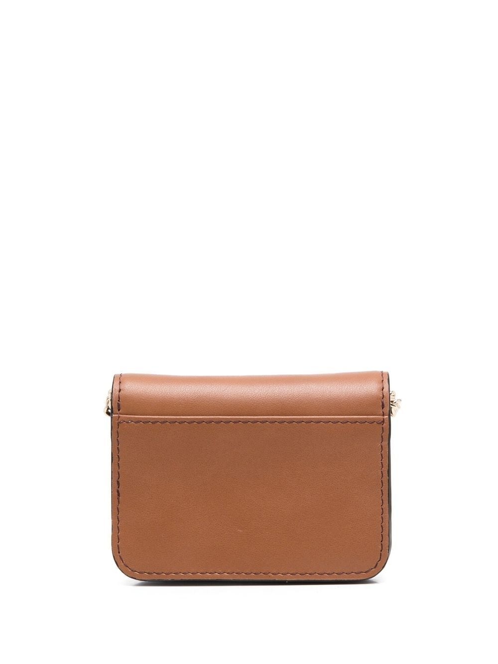 Layers panelled chain wallet - 2