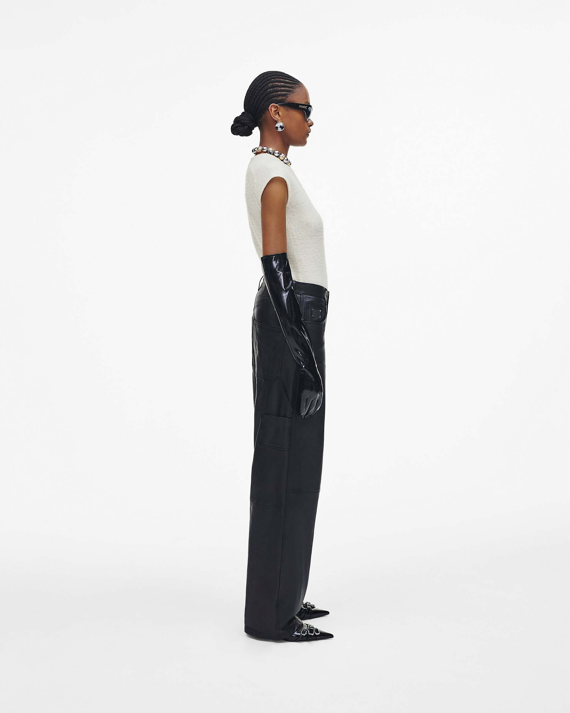OVERSIZED LEATHER PANT - 3