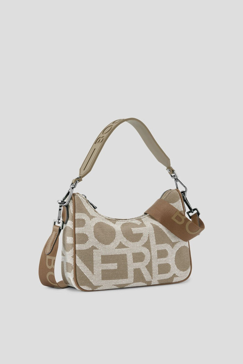 BOGNER Pany Lora Shoulder bag in Beige/White outlook