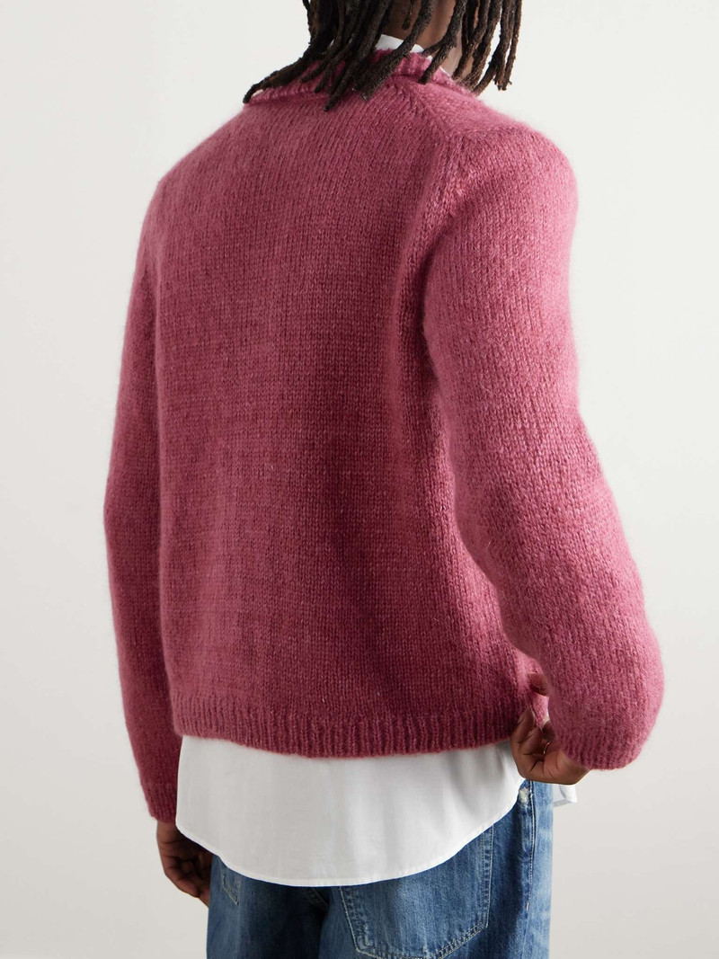 Float Mohair and Silk-Blend Zip-Up Cardigan 4