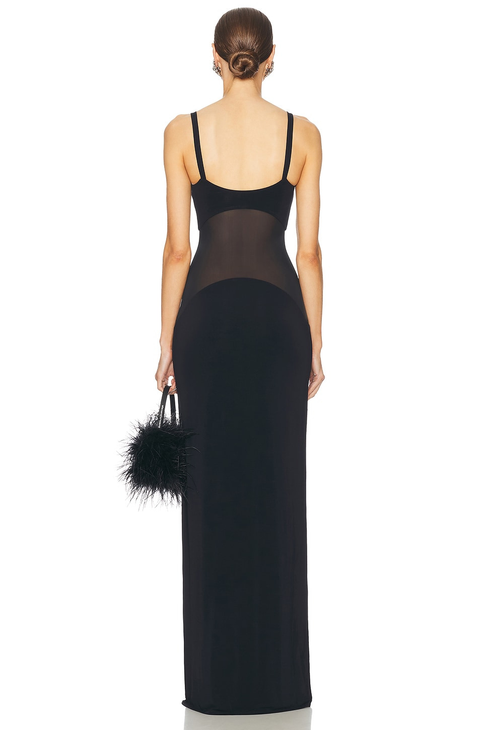 Sheer Knit Curve Maxi Dress - 3