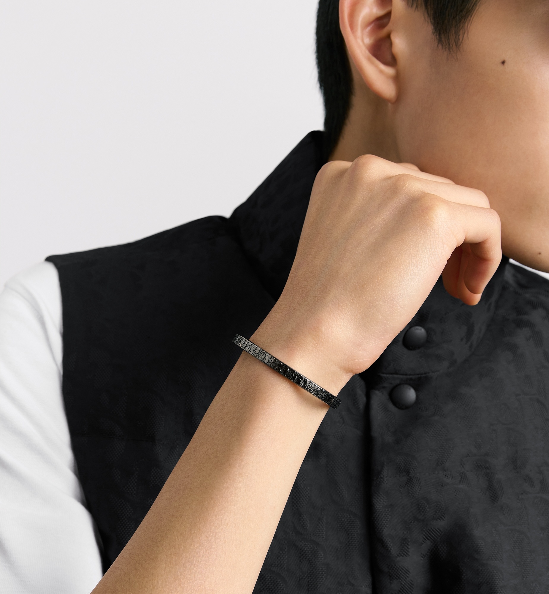 Dior Oblique Bangle Set - 2