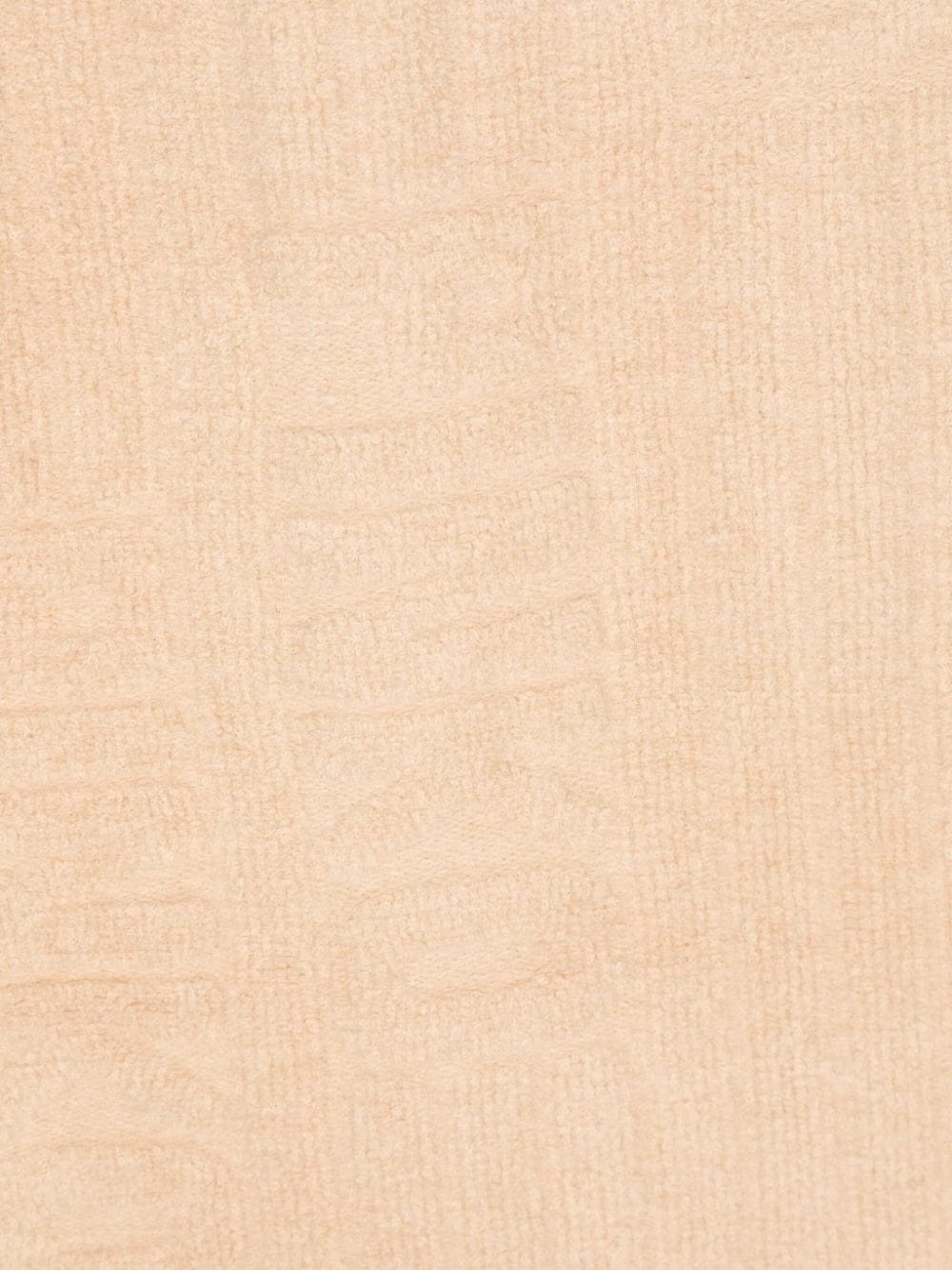 logo-jacquard terry-cloth scarf - 2