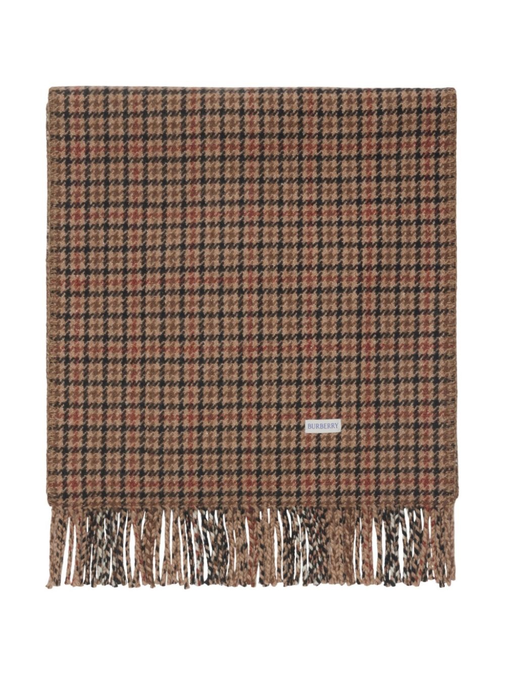 checked reversible scarf - 6