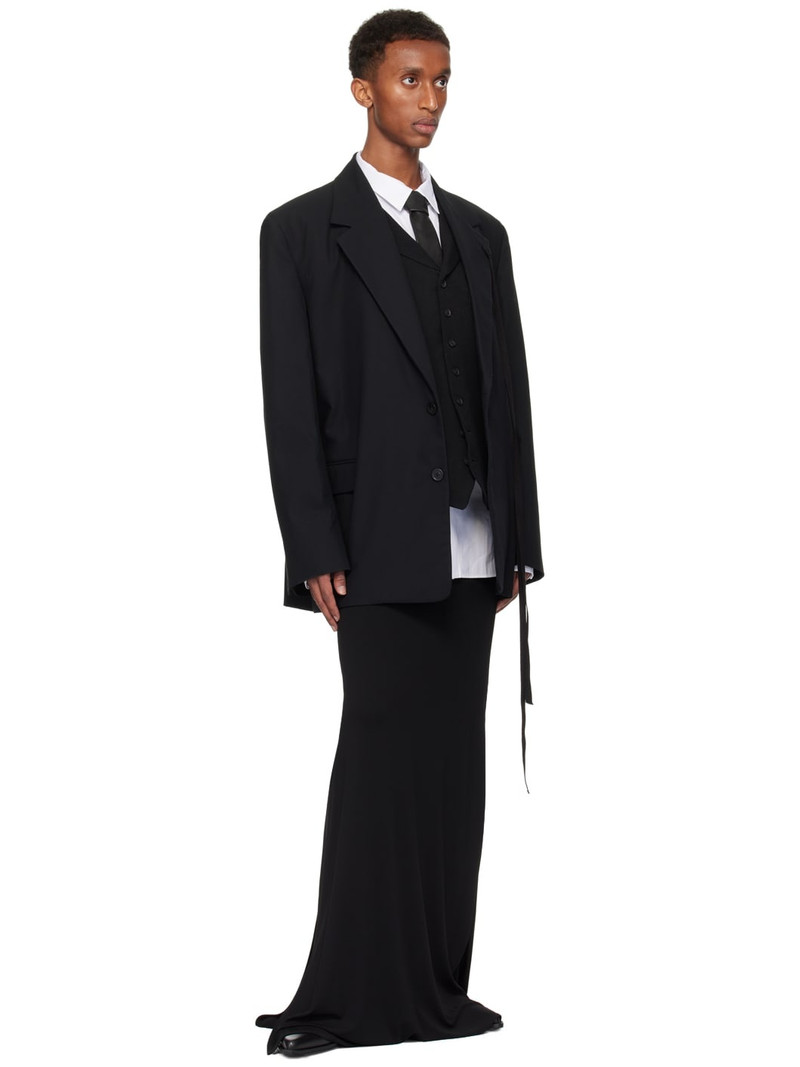 Ann Demeulemeester Black Mika Pointy Micro Heel Oxfords outlook