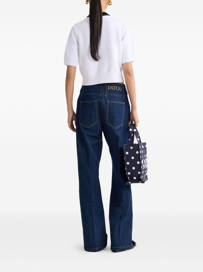 collarless textured top 3