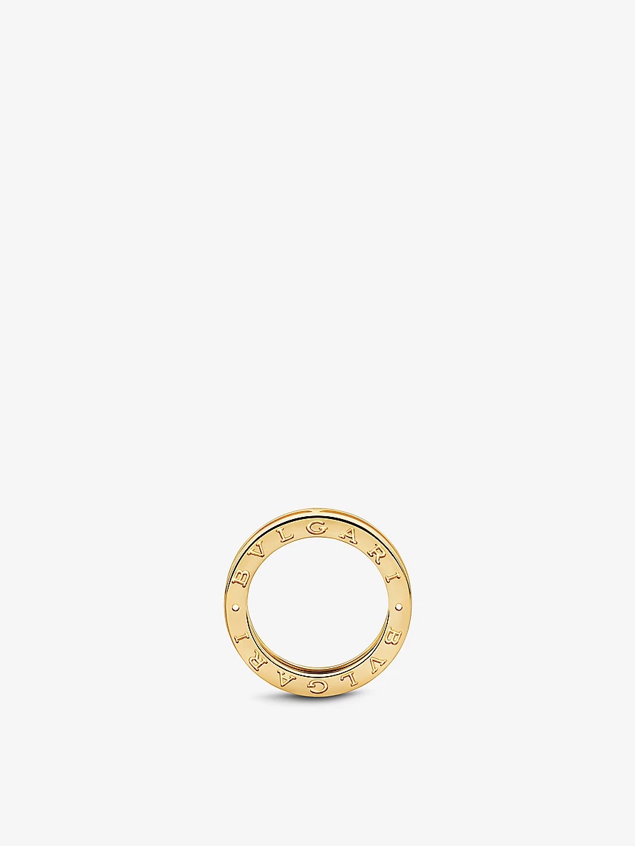 B.zero1 one-band 18ct yellow-gold ring - 2