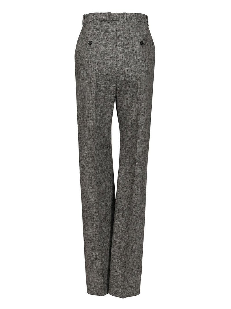 Alexander McQueen Uniform-Style Trousers Grey outlook