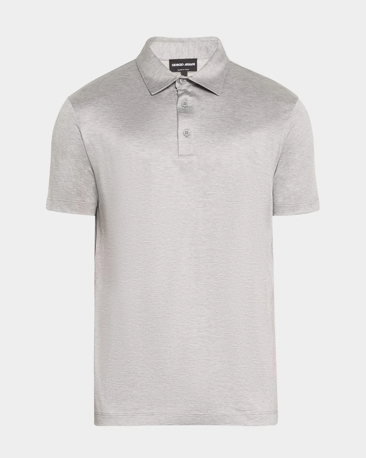 Men's Solid Jersey Polo Shirt - 1