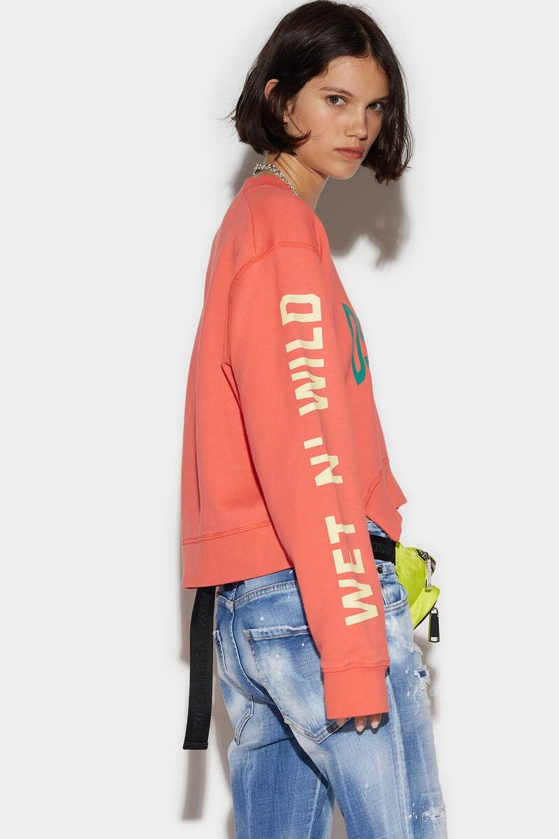 D2 LEAF CUT SWEATSHIRT - 4