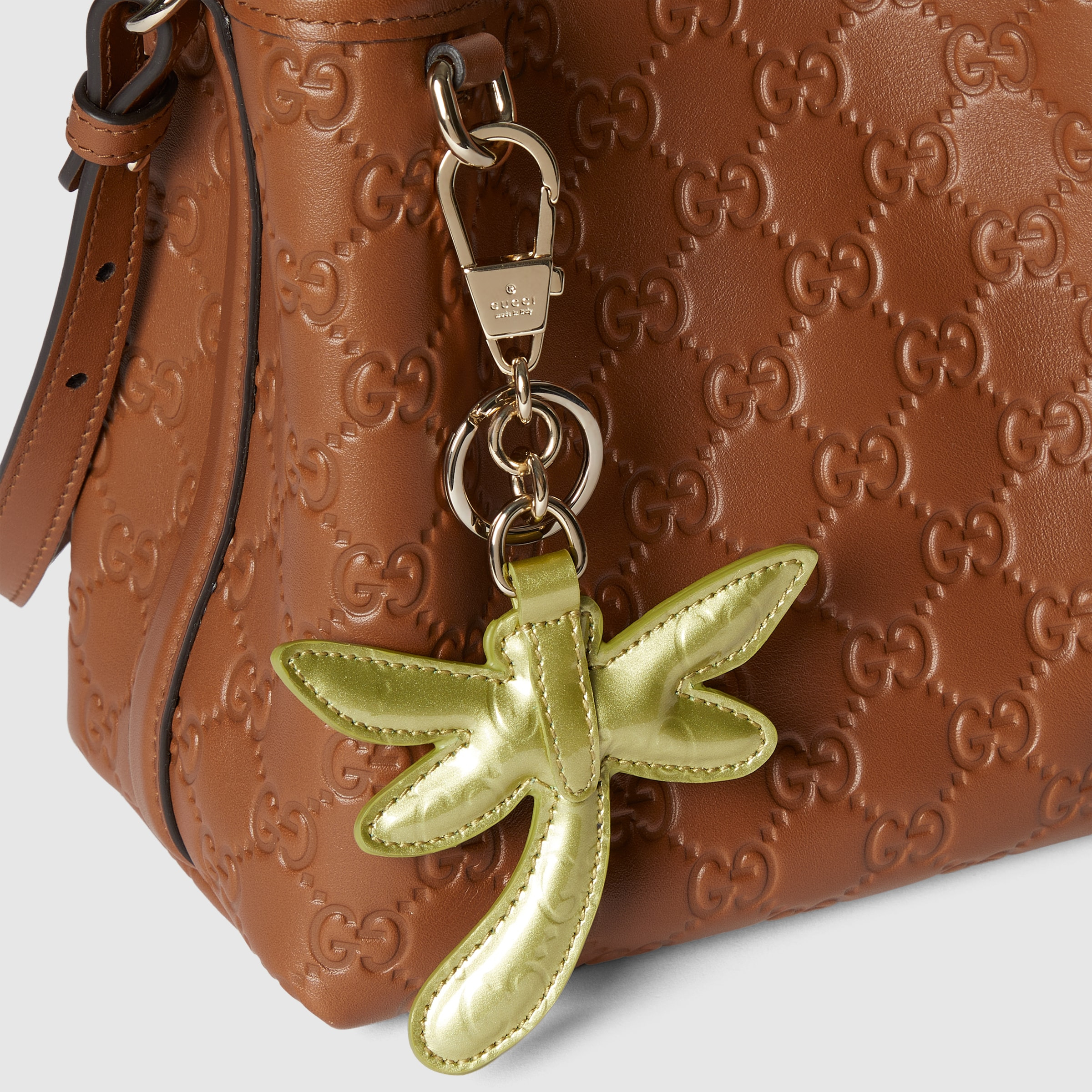GG Emblem small bucket bag - 8