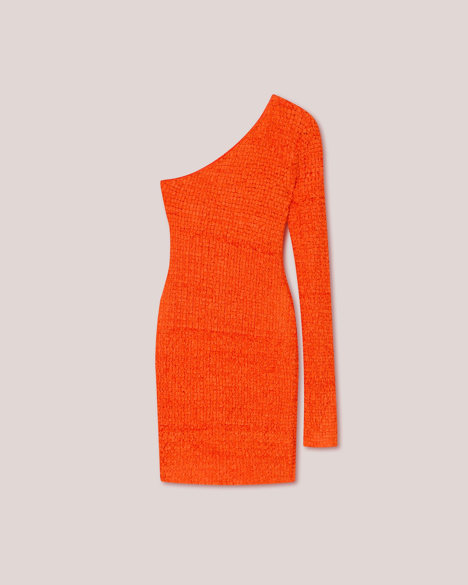 MITRA - One shoulder dress - Orange - 1