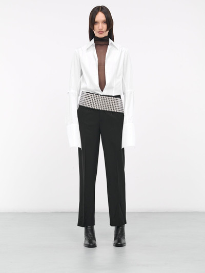 Ann Demeulemeester Gaelle Cropped Trousers outlook