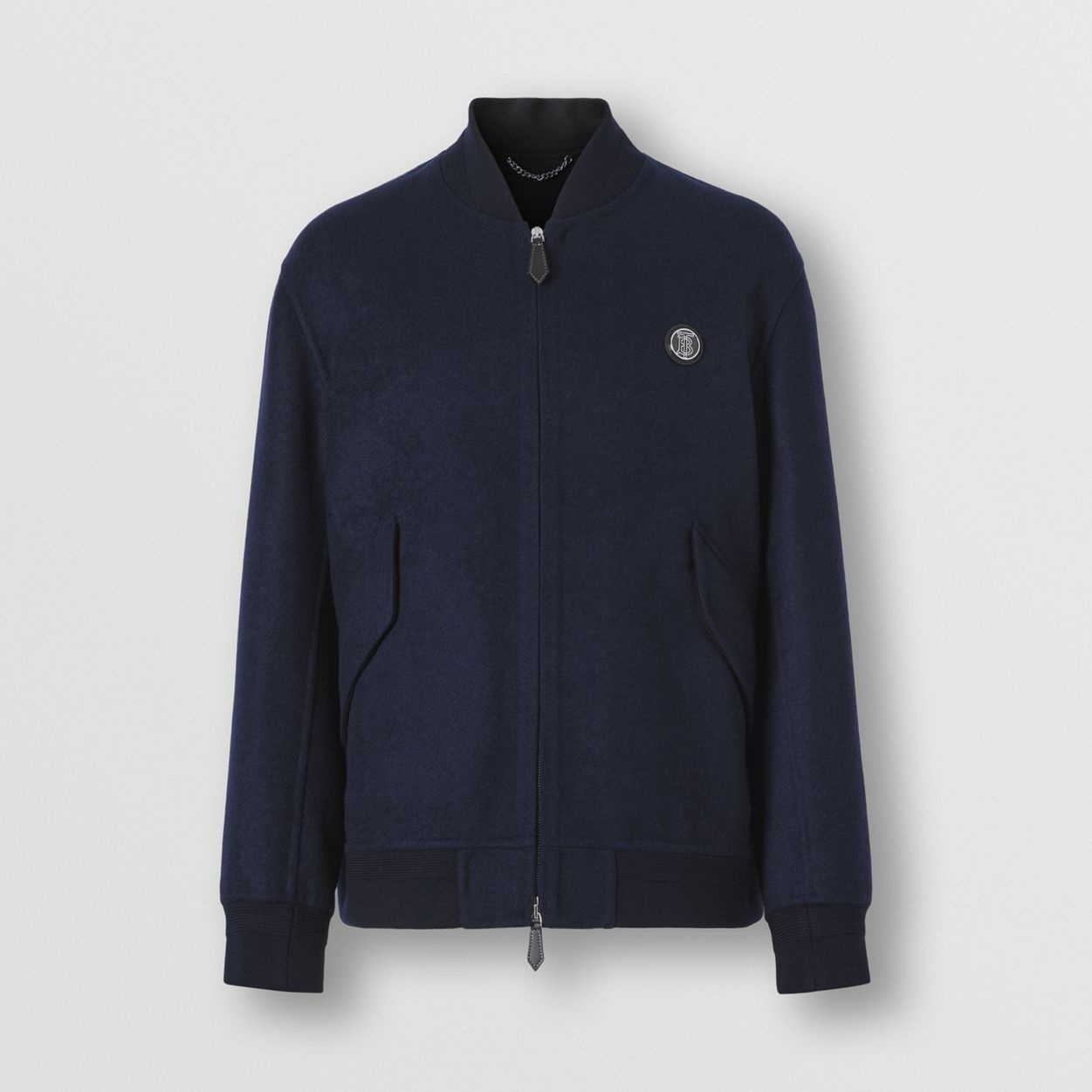 Monogram Motif Cashmere Bomber Jacket - 4