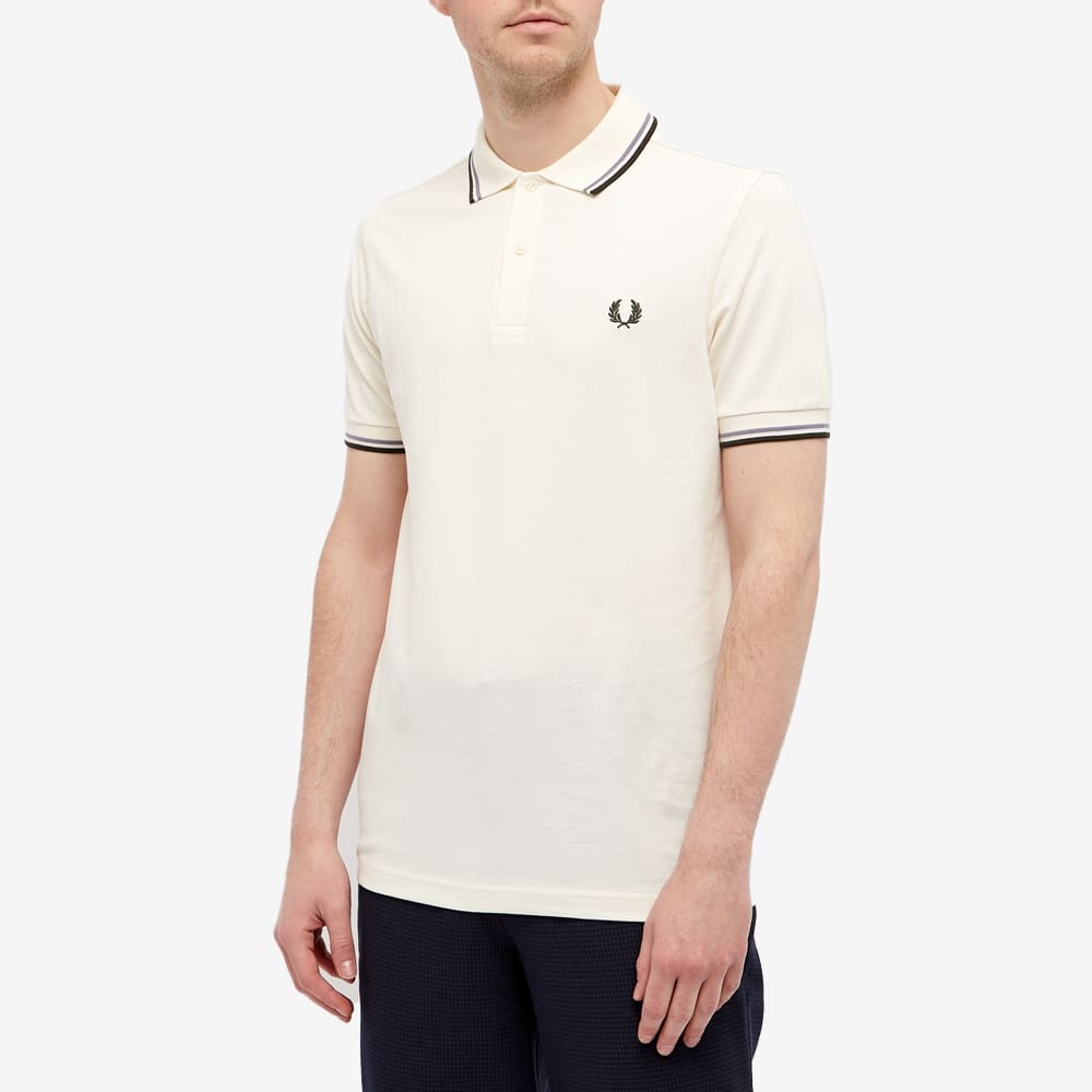 Fred Perry Slim Fit Twin Tipped Polo - 4