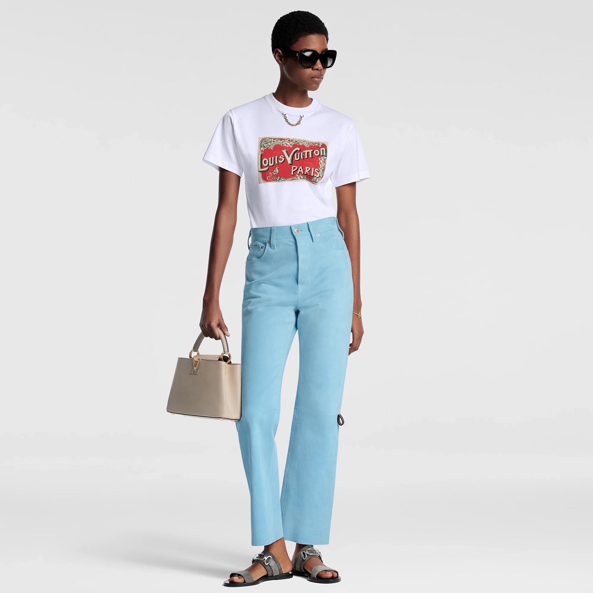 LV Travel Stamp T-Shirt - 2