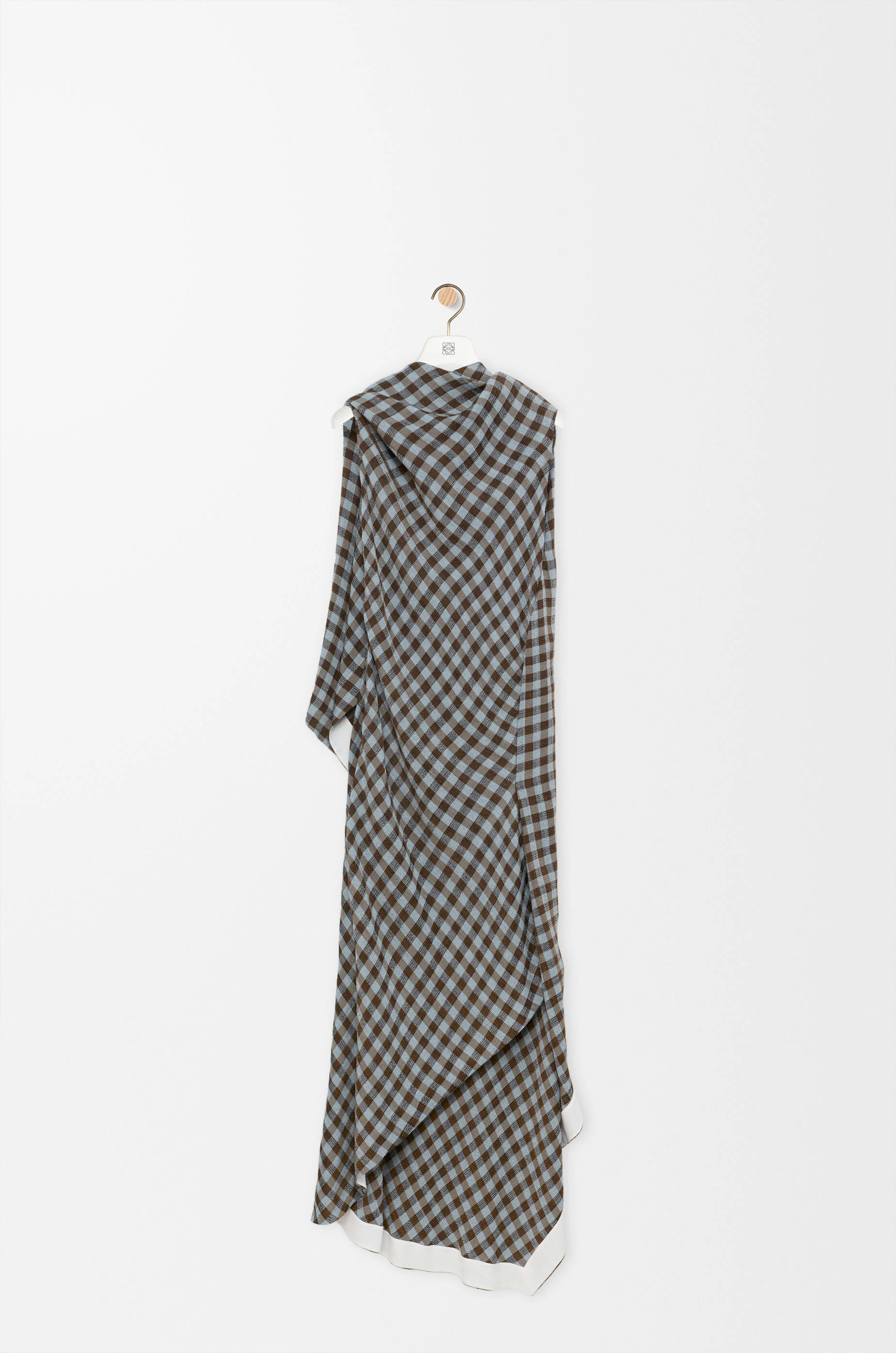 Dress in viscose and linen blend - 1