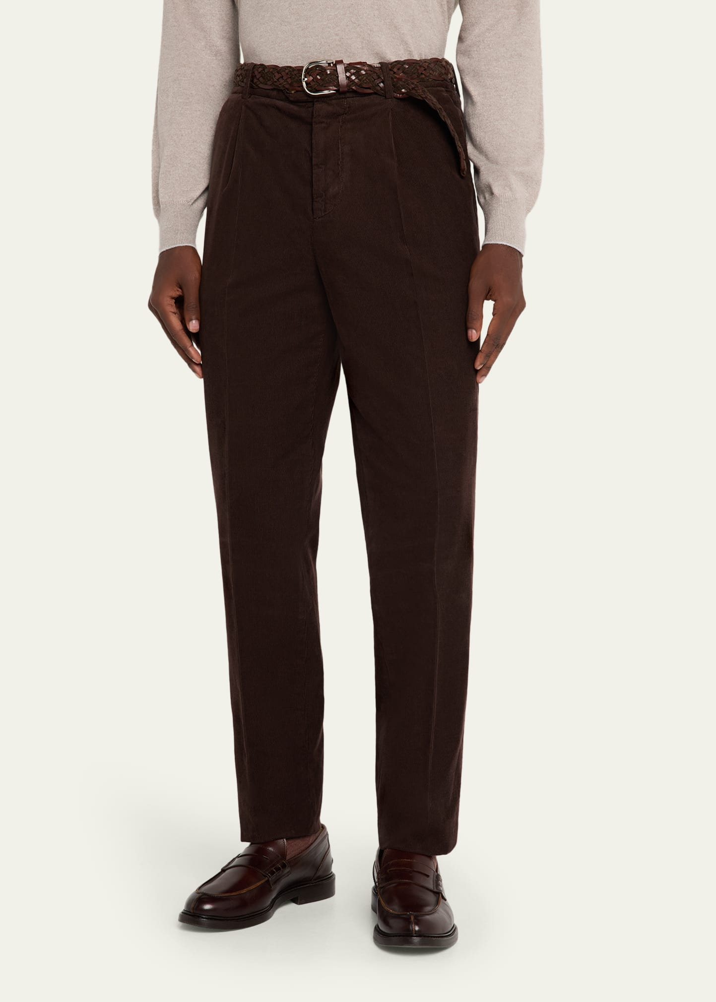 Men's Micro Corduroy Trousers - 4